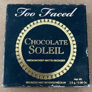 NIB Too Faced Chocolate Soleil Matte Bronzer - 0.08 oz (2.5g) SEE PICs